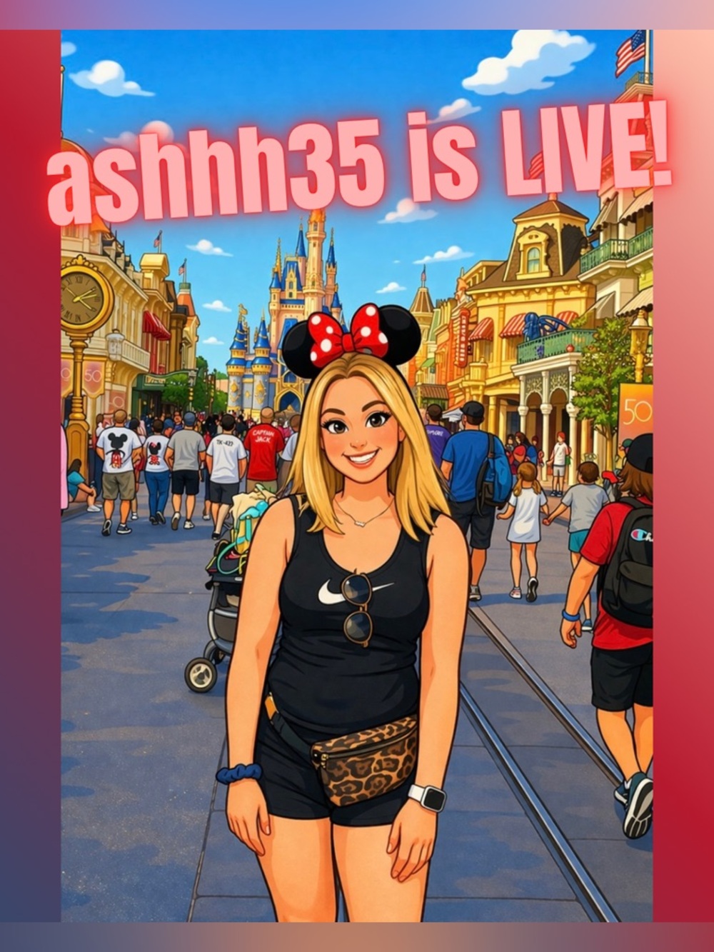 @ashhh35 is LIVE- like to be notified ❤️💕